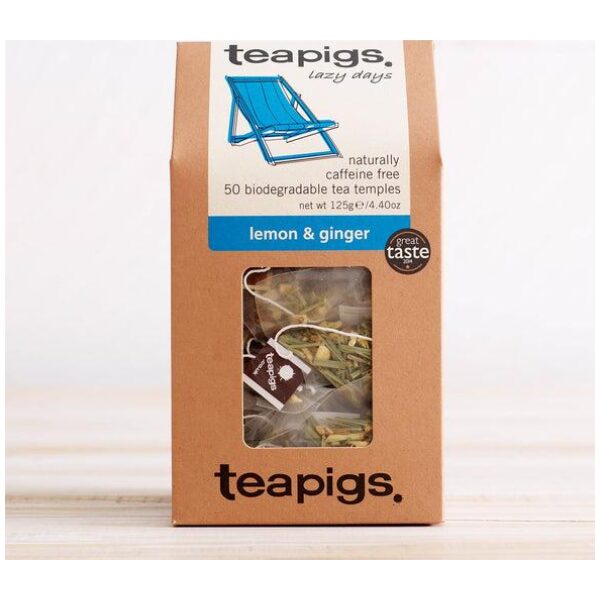 teapigs. Lemon & Ginger 50 temples