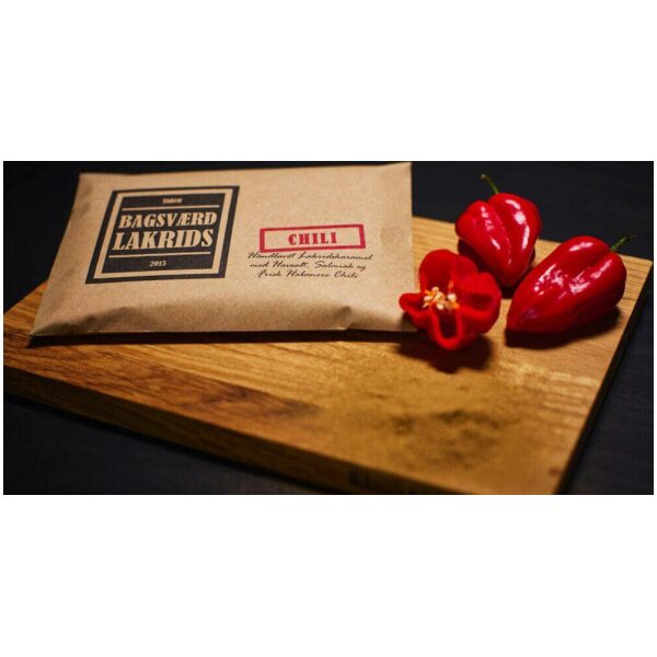 Bagsværd Lakrids Lakrisplate Chili 160g - Bilde 2