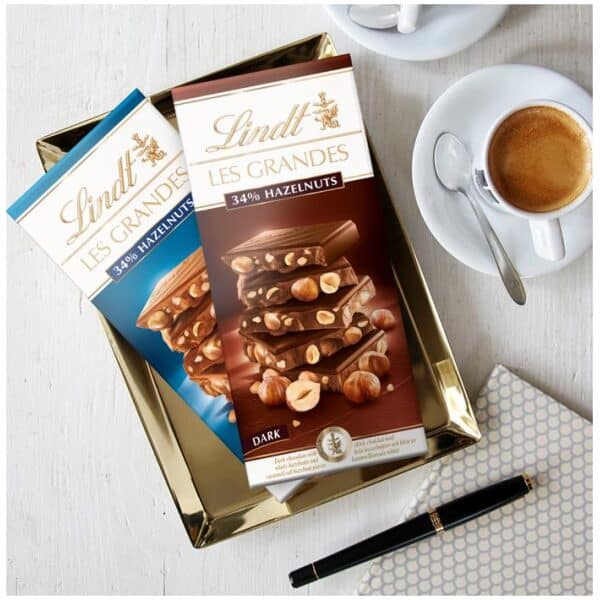 Lindt Les Grandes 34% Hasselnøtt - Bilde 2