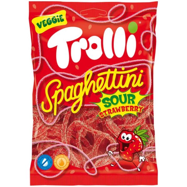 Trolli Spaghetti Sour Strawberry