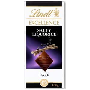 Lindt Excellence Dark Salty Liquorice