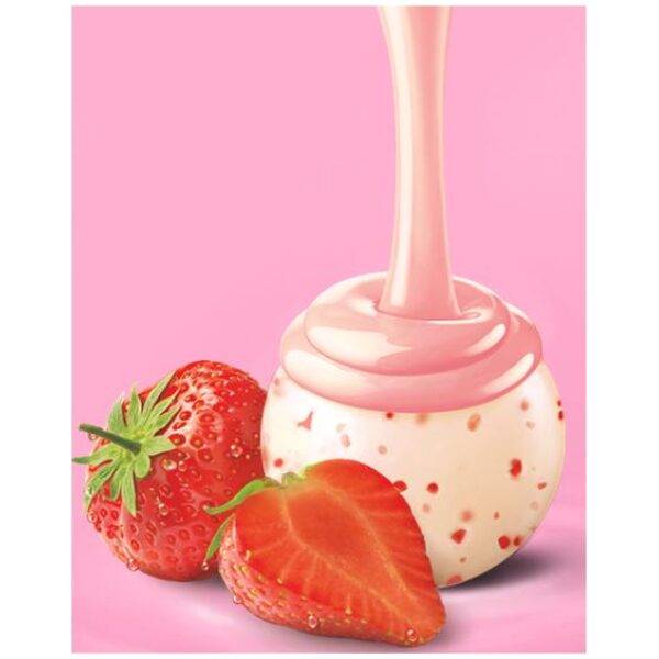 Lindt Lindor Strawberries & Cream 200g - Bilde 3