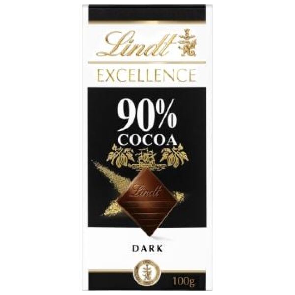 Lindt Excellence 90% Plate