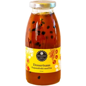 Amundsen Spesial dessertsaus Pasjonsfrukt med frø