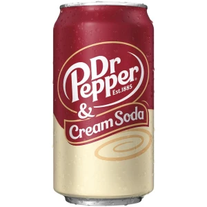 Dr Pepper & Cream Soda 355ml
