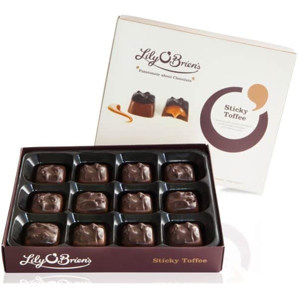 Lily O'Briens Sticky Toffee 12 choc.