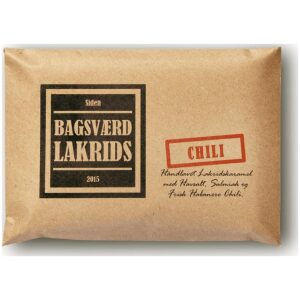 Bagsværd Lakrids Lakrisplate Chili 160g