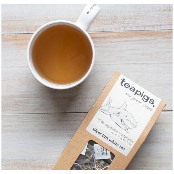 teapigs. Silver Tips White Tea 15 temples - Bilde 2