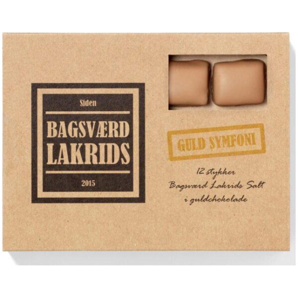 Bagsværd Lakrids Guld Symfoni Eske 125g