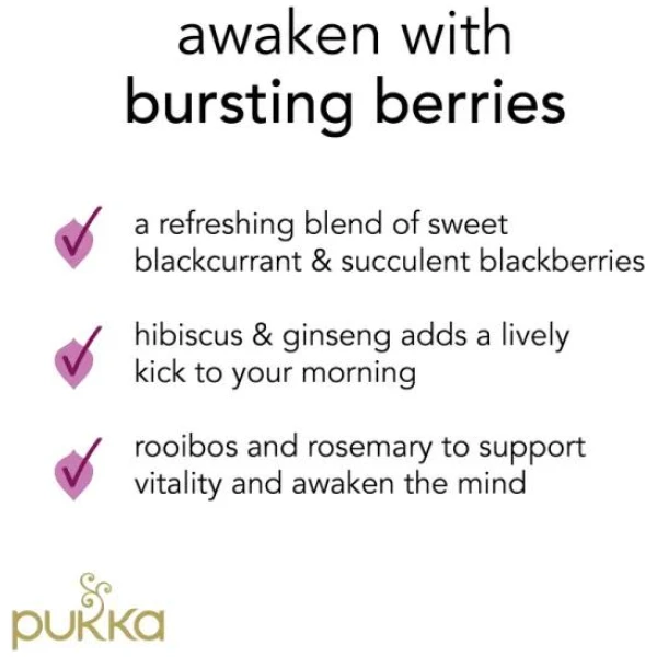 Pukka Morning Berry organic - Bilde 4
