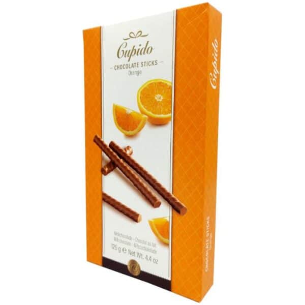 Cupido Chocolate Sticks Appelsin