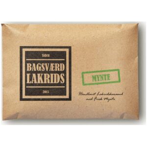 Bagsværd Lakrids Lakrisplate Mynte 160g