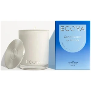 Ecoya Duftlys stor Sandalwood & Amber