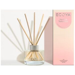 Ecoya Mini Reed Duftpinner Vanilla & Tonka Bean