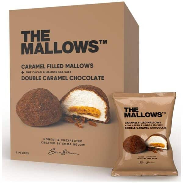 The Mallows Caramel Filled Mallows - Double Caramel Chocolate