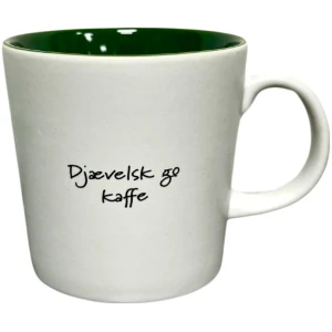 Nordnorsk Krus "Djævelsk god kaffe"