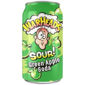 Warheads Sour! Green Apple Soda 330ml