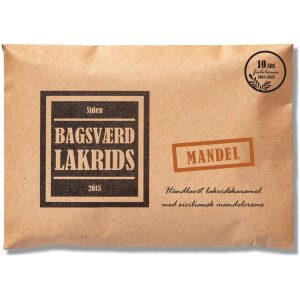 Bagsværd Lakrids Lakrisplate Mandel 160g