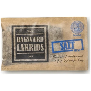 Bagsværd Lakrids Lakrisplate Liten - Salt 40g