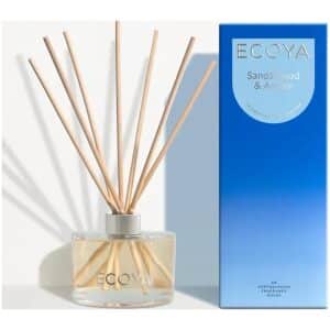 Ecoya Mini Reed Duftpinner Sandalwood & Amber
