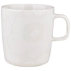 Marimekko krus 0,4L Unikko white, natural white