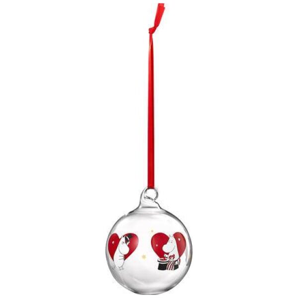 Mummi Julekule Hjerte Ø9cm - Bilde 2