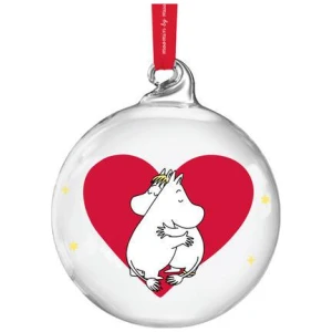 Mummi Julekule Hjerte Ø7cm