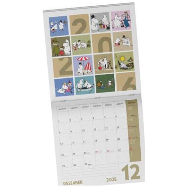 Mummi Kalender Stor 2026 - Bilde 2