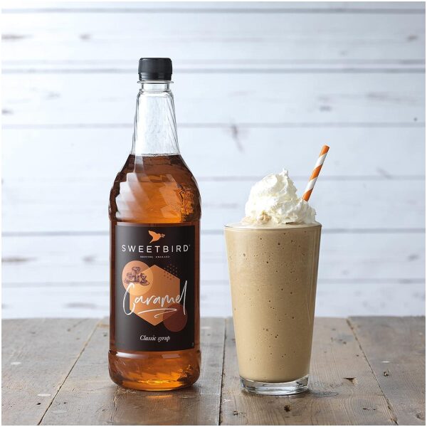 Sweetbird Caramel sirup 1L - Bilde 2