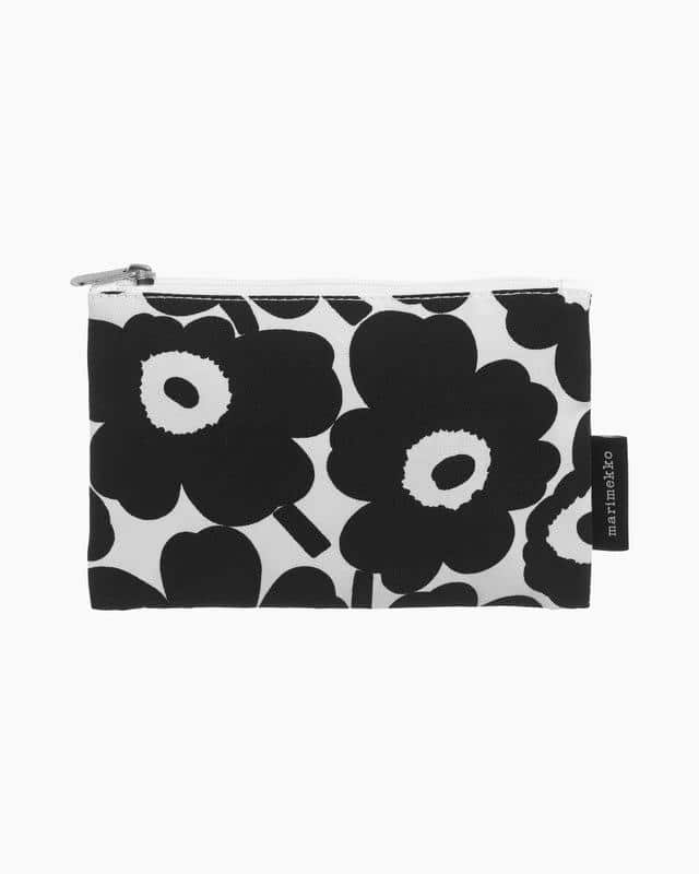 Marimekko Sminkeveske Unikko Svart/Hvit