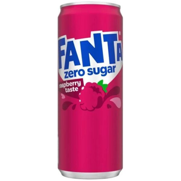 Fanta Raspberry Zero Sugar 330ml