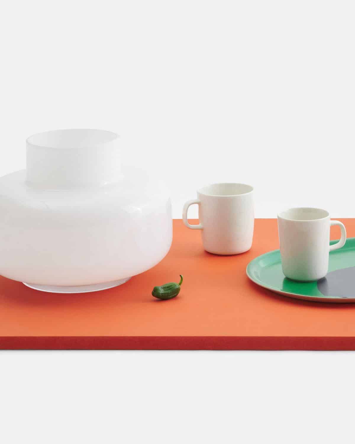 Marimekko krus 0,4L Unikko white, natural white - Bilde 2