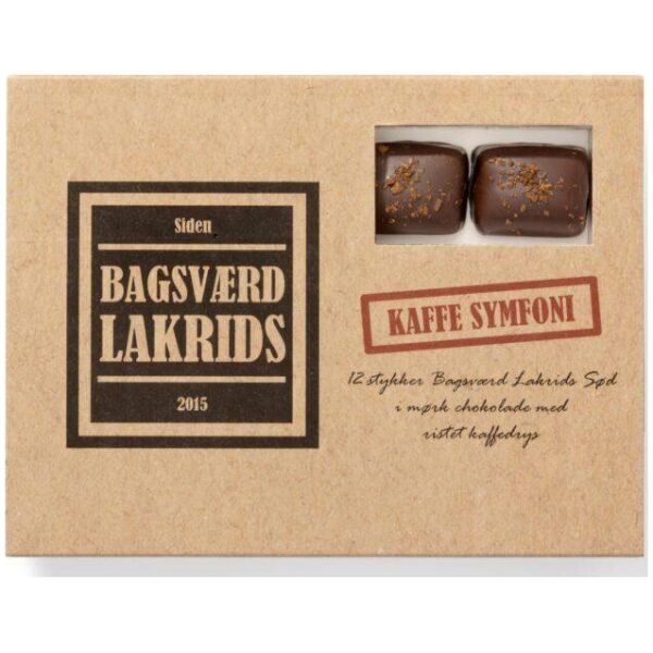 Bagsværd Lakrids Kaffe Symfoni Eske 125g
