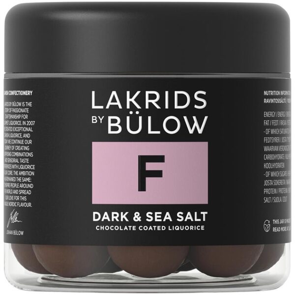 Lakrids by Bülow F Dark & Sea Salt small