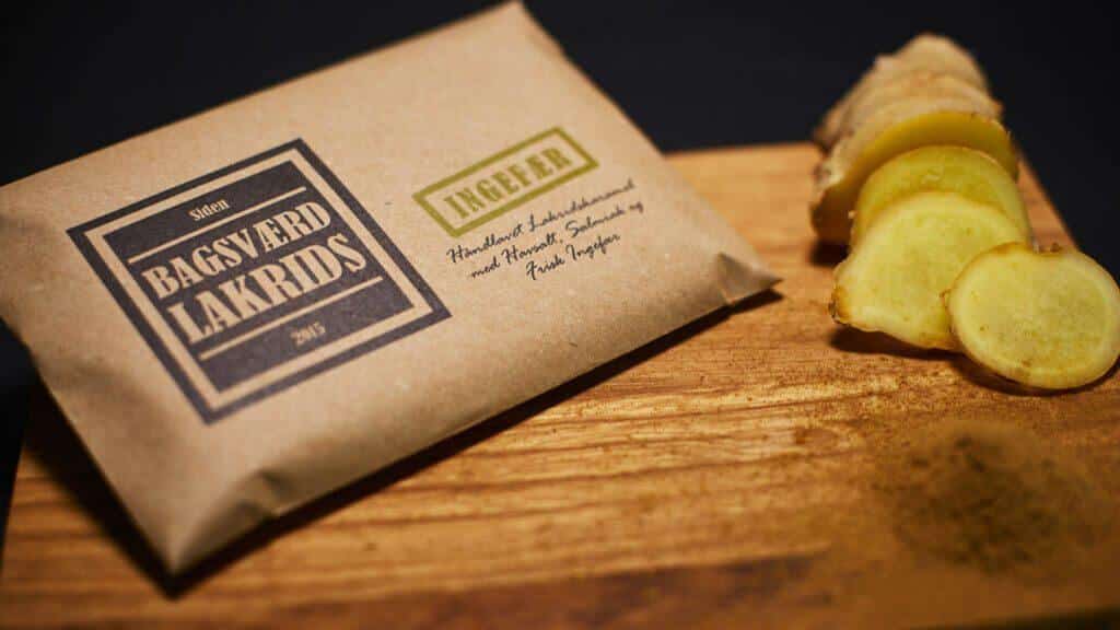 Bagsværd Lakrids Lakrisplate Ingefær 160g - Bilde 2