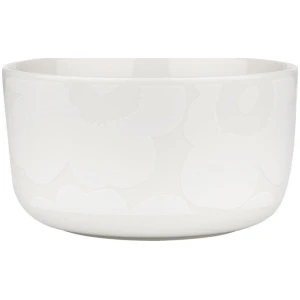 Marimekko skål 0,5L Unikko white, off-white