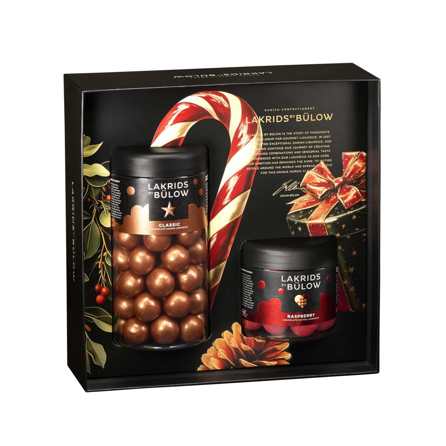 Lakrids by Bülow Black Box (Classic & Raspberry Reg/Small)