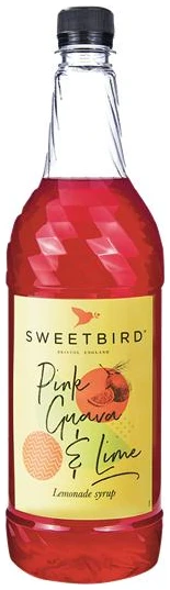 Sweetbird Pink Guava & Lime Lemonade Sirup 1L