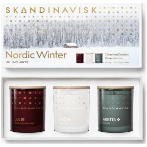 Duftlys 3pk 65g Nordic Winter