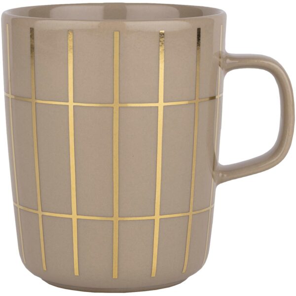 Marimekko krus 0,25L Tiiliskivi terra, gold