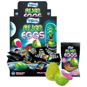 Vidal Alien Eggs Tyggis