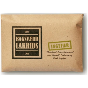 Bagsværd Lakrids Lakrisplate Ingefær 160g