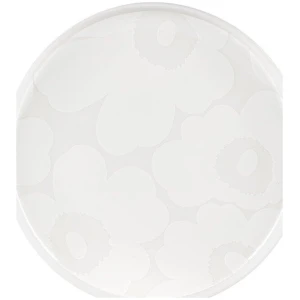 Marimekko asjett Ø20cm Unikko white, off white