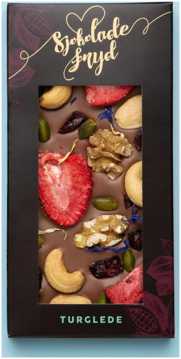 Jentene på tunet Turglede melkesjokoladeplate 110g