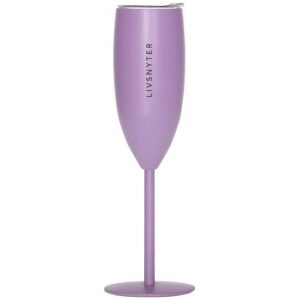 Termo champagneglass Livsnyter - lilla