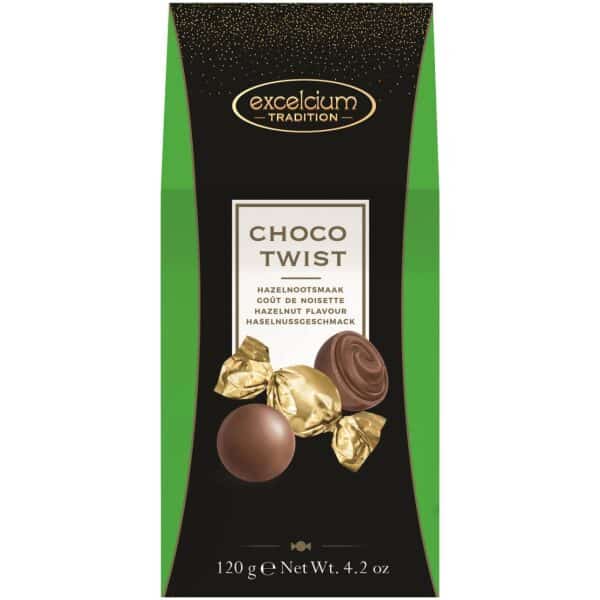 Excelcium Choco Twist Hazelnut 120g