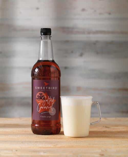 Sweetbird Salted Caramel sirup 1L - Bilde 2