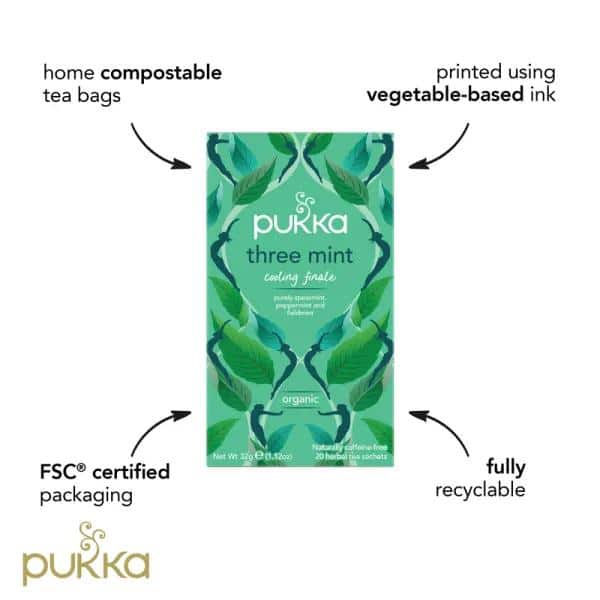 Pukka Three Mint organic - Bilde 4