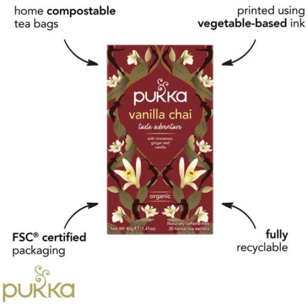 Pukka Vanilla Chai organic - Bilde 4