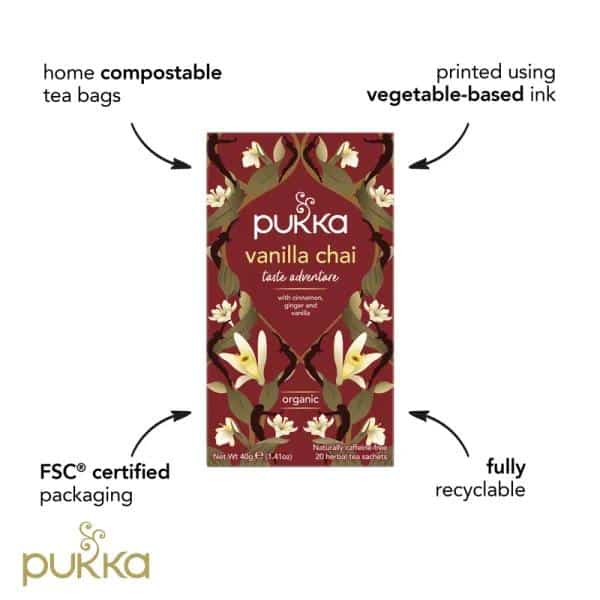 Pukka Vanilla Chai organic - Bilde 4